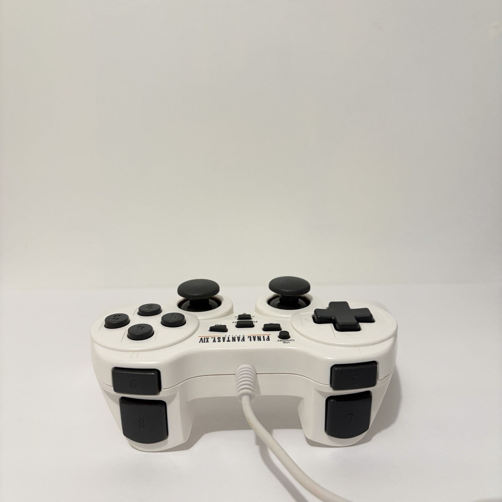 Final Fantasy XIV 14 Online PC Wired USB Controller White – Tested Working