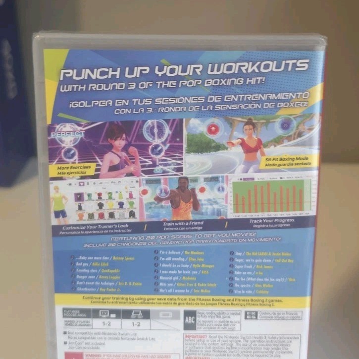Fitness Boxing 3: Your Personal Trainer (Nintendo Switch, 2024) New & Sealed