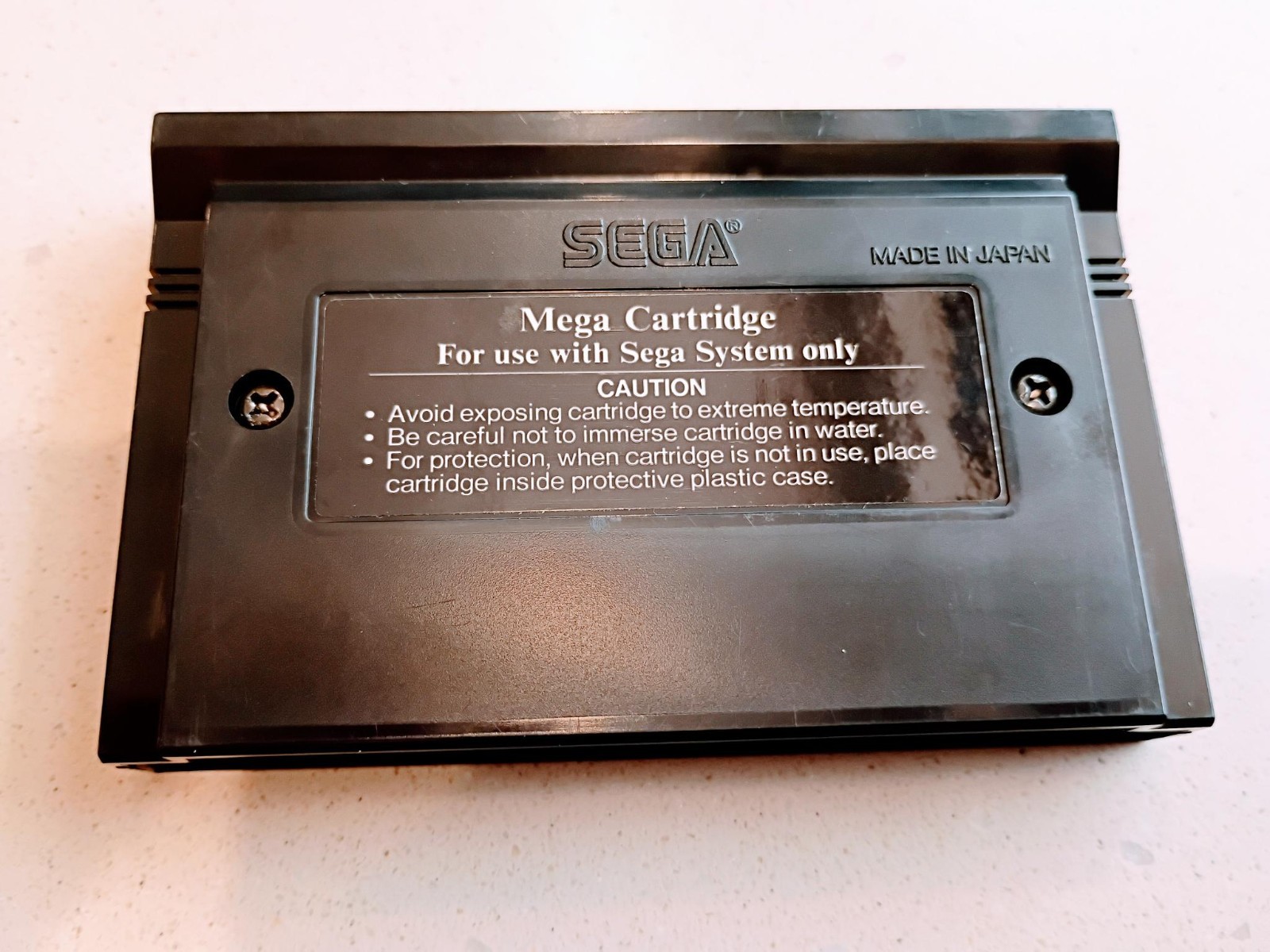 James “Buster” Douglas Knockout Boxing (Sega Master System) Box and Cartridge