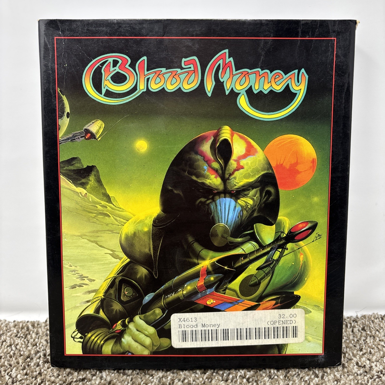 Blood Money – Psygnosis – (CIB) – Commodore AMIGA Big Box PC Gaming Untested
