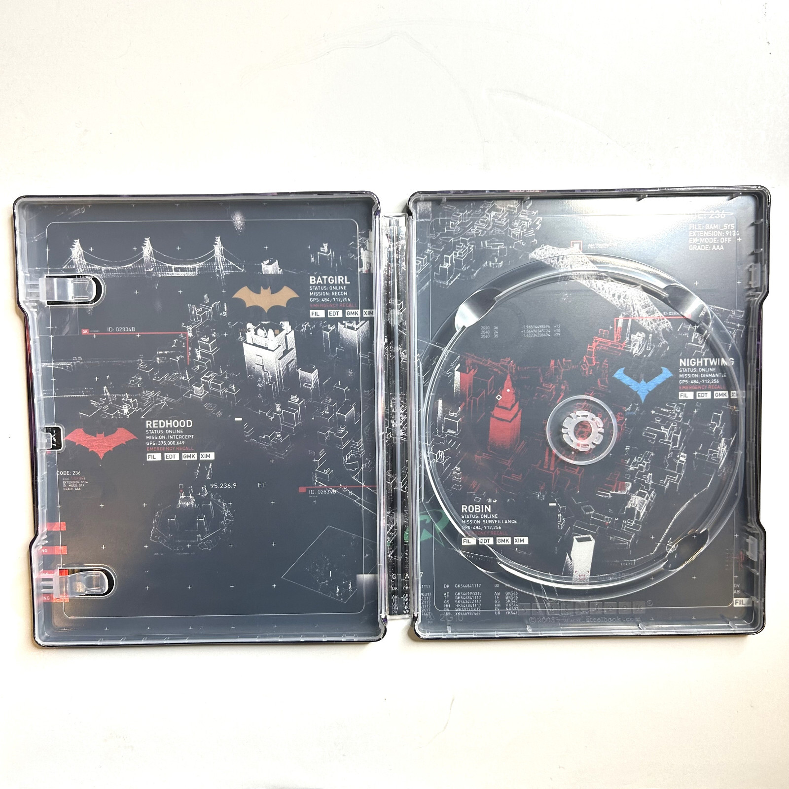 🔥Gotham Knights STEELBOOK ONLY Collector’s Edition Game CD Case PS4 PS5 XBOX PC