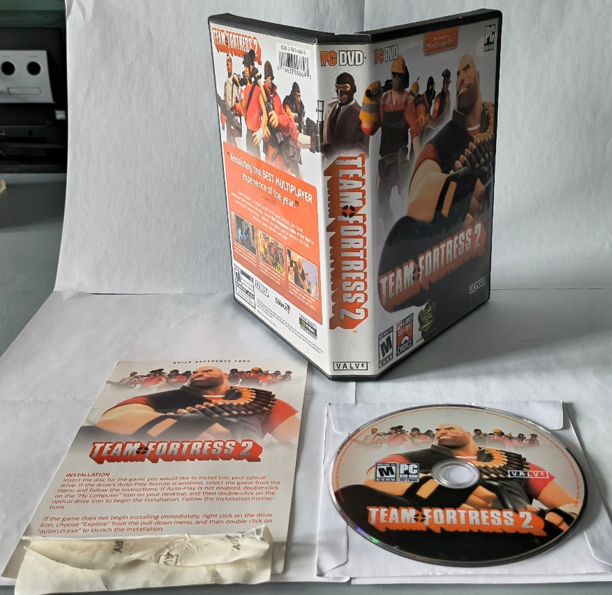 Team Fortress 2 – (Valve, 2008) – Standalone PC Game – CIB – Rare Out of Print