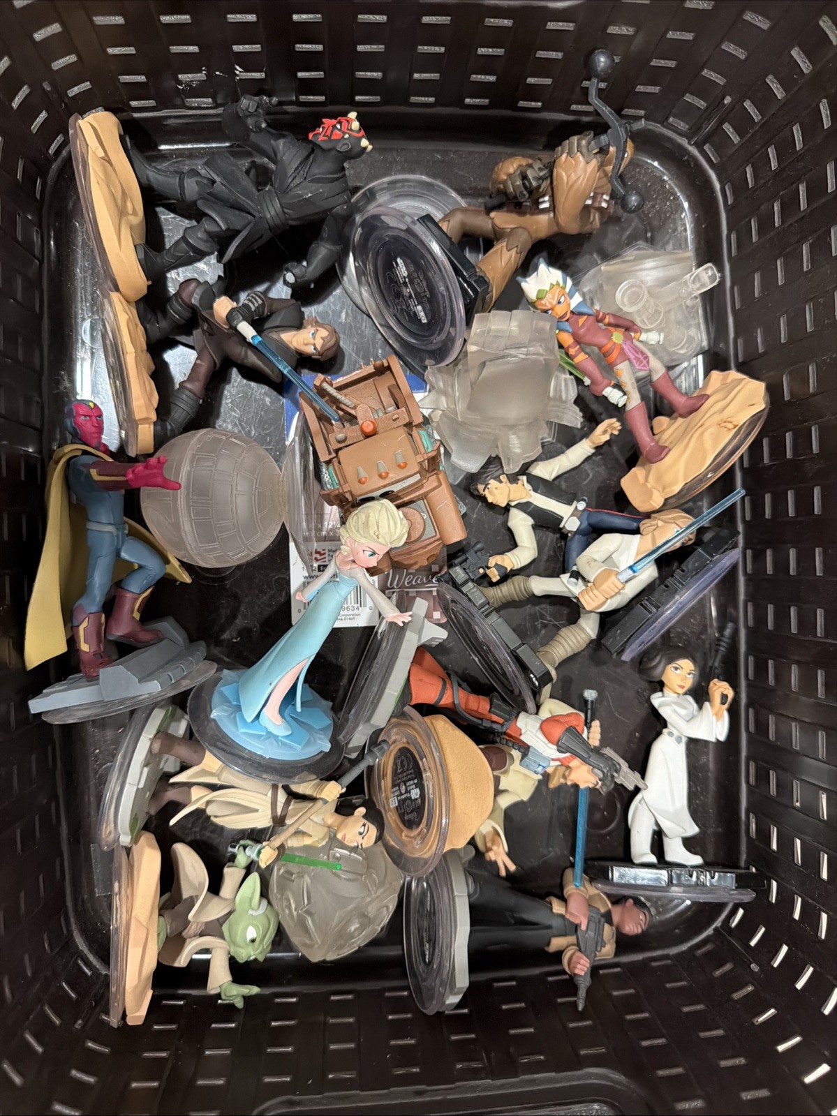 Disney Infinity Series 3.0 Bundle Lot – Characters, Crystals, Hexes, Power Discs