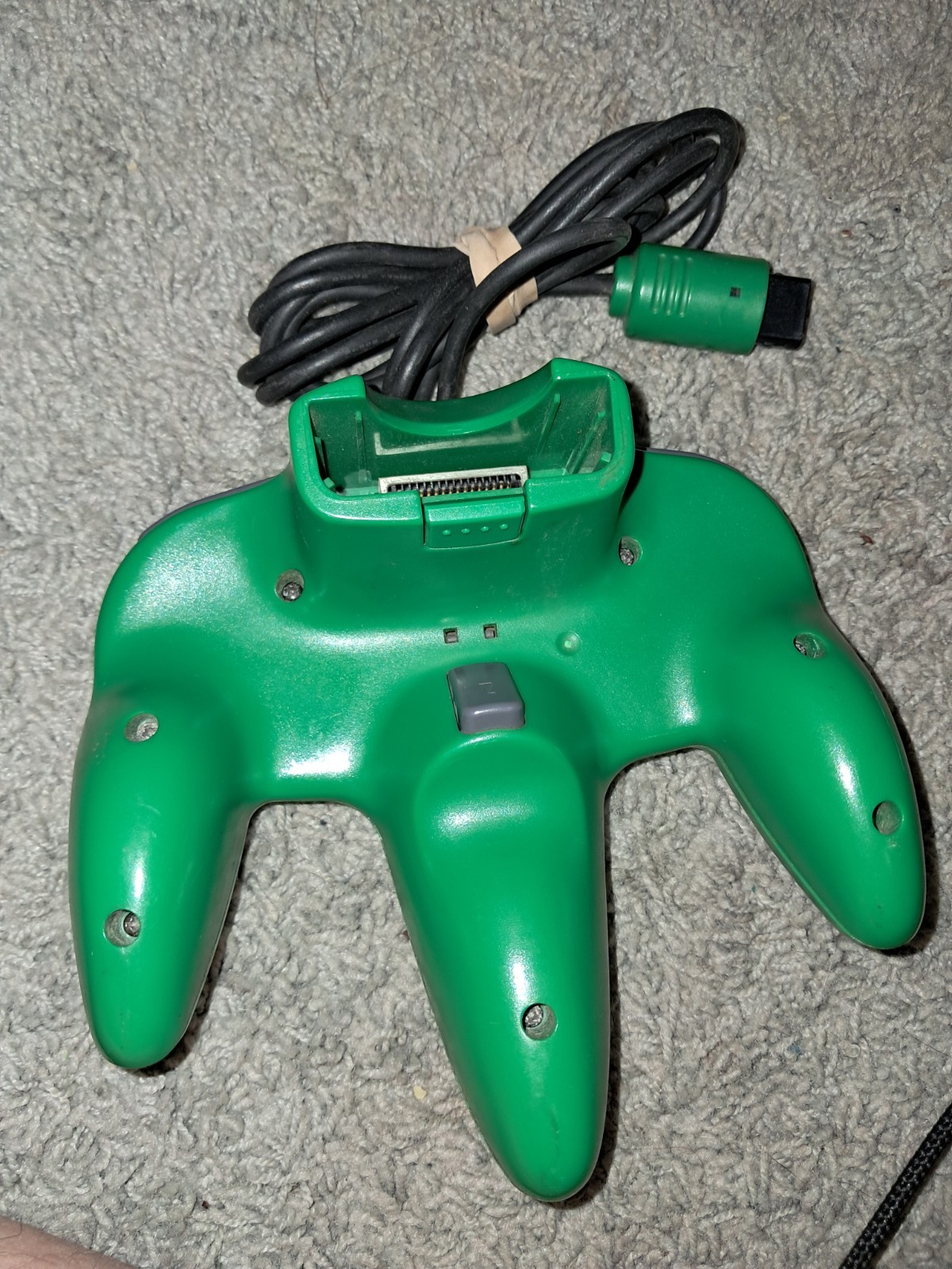 Nintendo 64 Green Controller NUS-005 Official N64 OEM-TESTED
