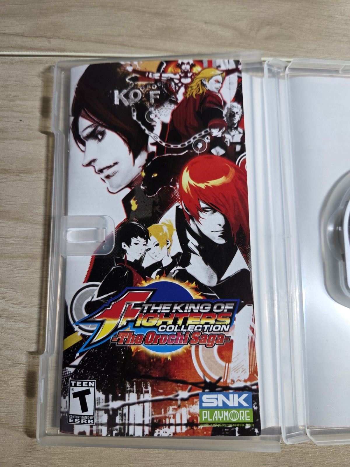 Sony PSP Game Lot CIB- Me & My Katamari, King of Fighters & Samurai Shodown VG