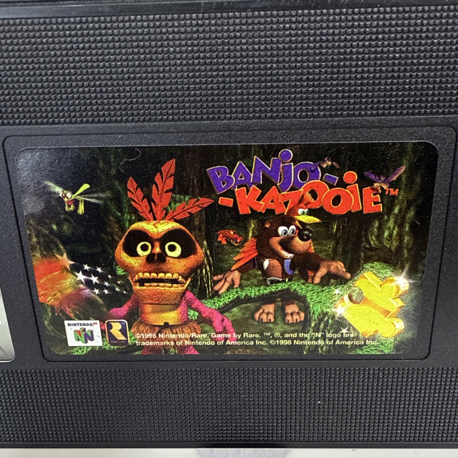 Banjo-Kazooie Nintendo 64 1998 Toys R Us – Promo VHS Tape N64 Blockbuster Exclus