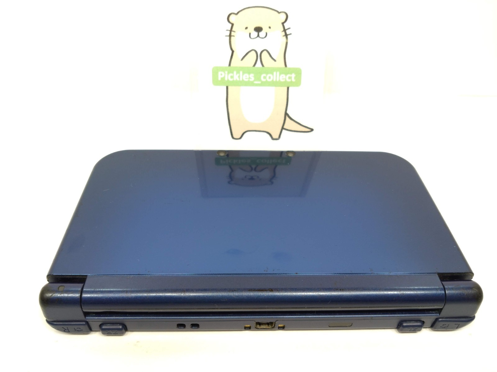 Nintendo New 3DS LL XL Metallic Blue RED-001 w/Stylus 4GB Japanese Tested 0511E