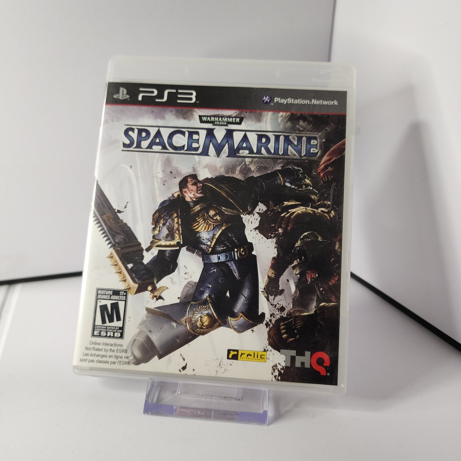 Warhammer 40K: Space Marine (PlayStation 3, PS3) – Tested, Complete