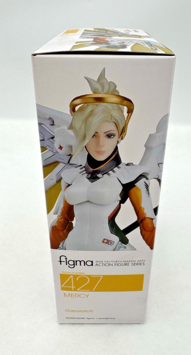 FIGMA 427 MERCY OVERWATCH ACTION FIGURE GOOD SMILE BLIZZARD MAX FACTORY NISB NEW