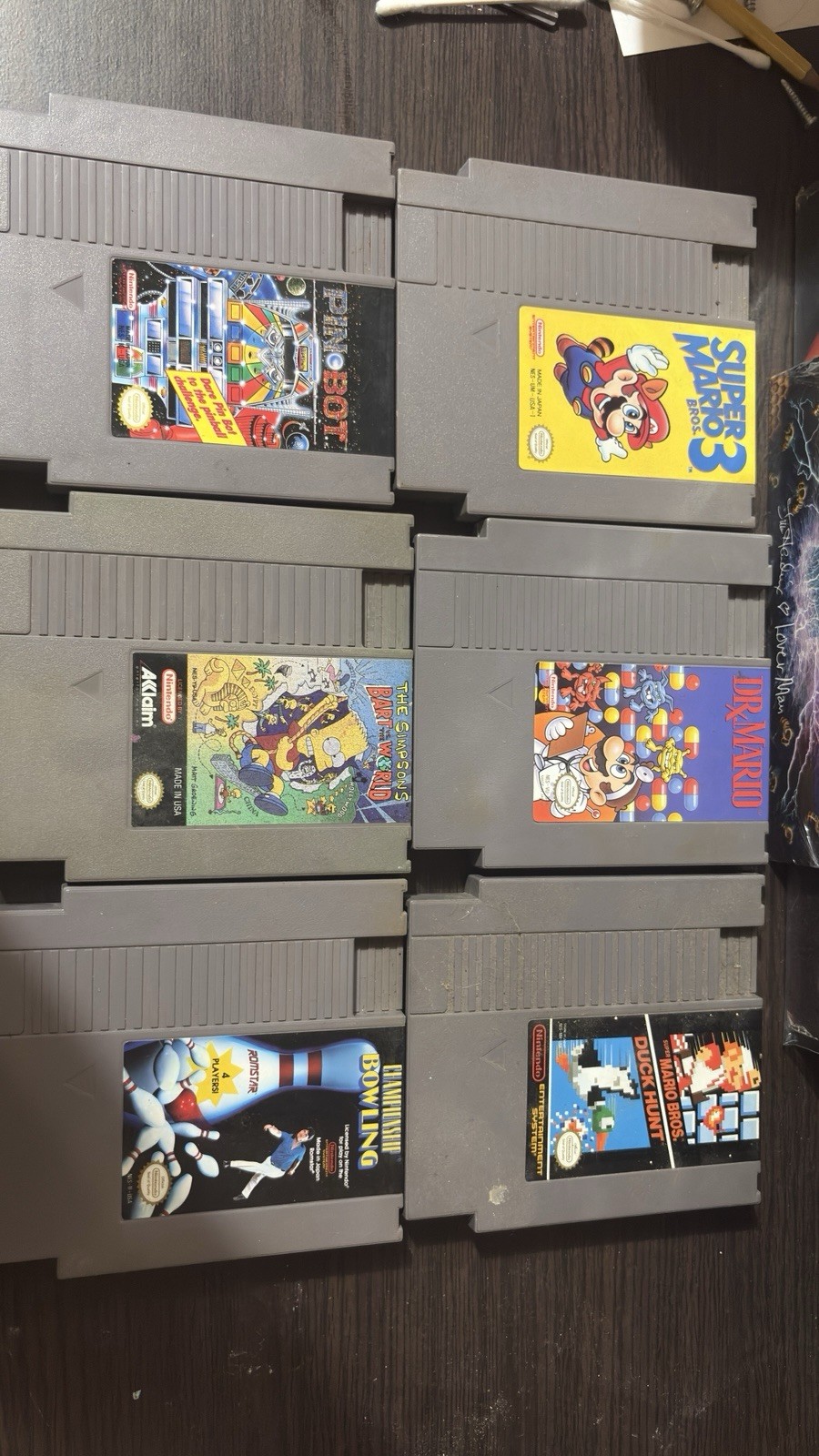 Nintendo entertainment System With Two Controller, Gun, And A Lot Of Games.