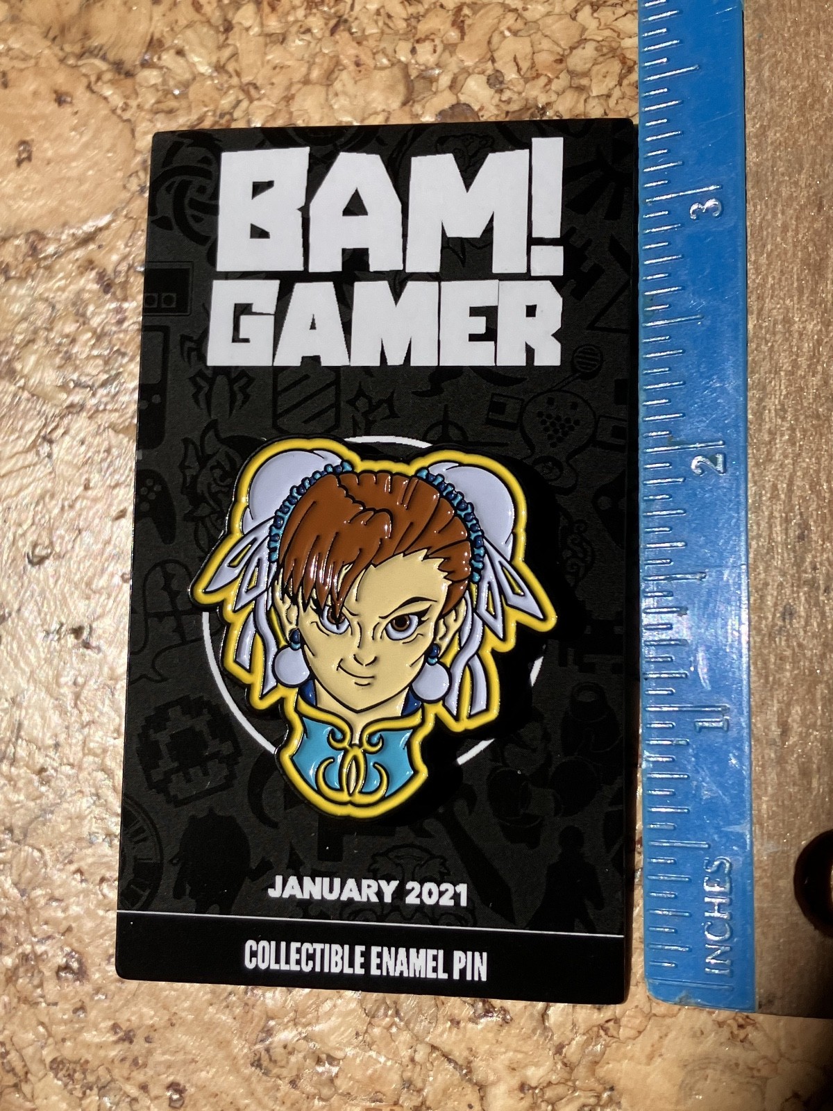 BAM! GAMER Chun Li Street Fighter 2021 Limited Edition Pin Numbered 64/250