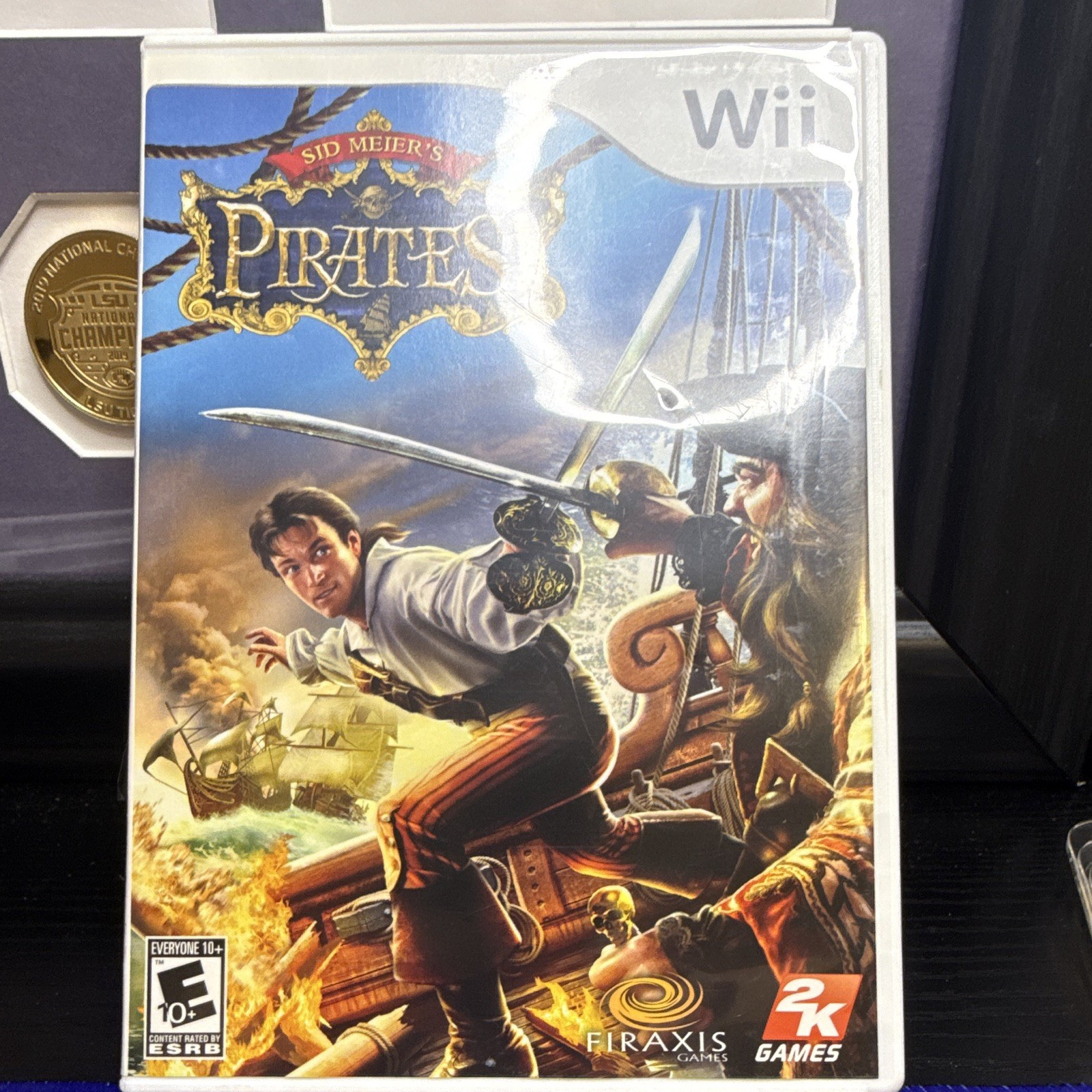Sid Meier’s Pirates! Nintendo Wii 2K Games E10+ (Everyone 10+) Disc & Case
