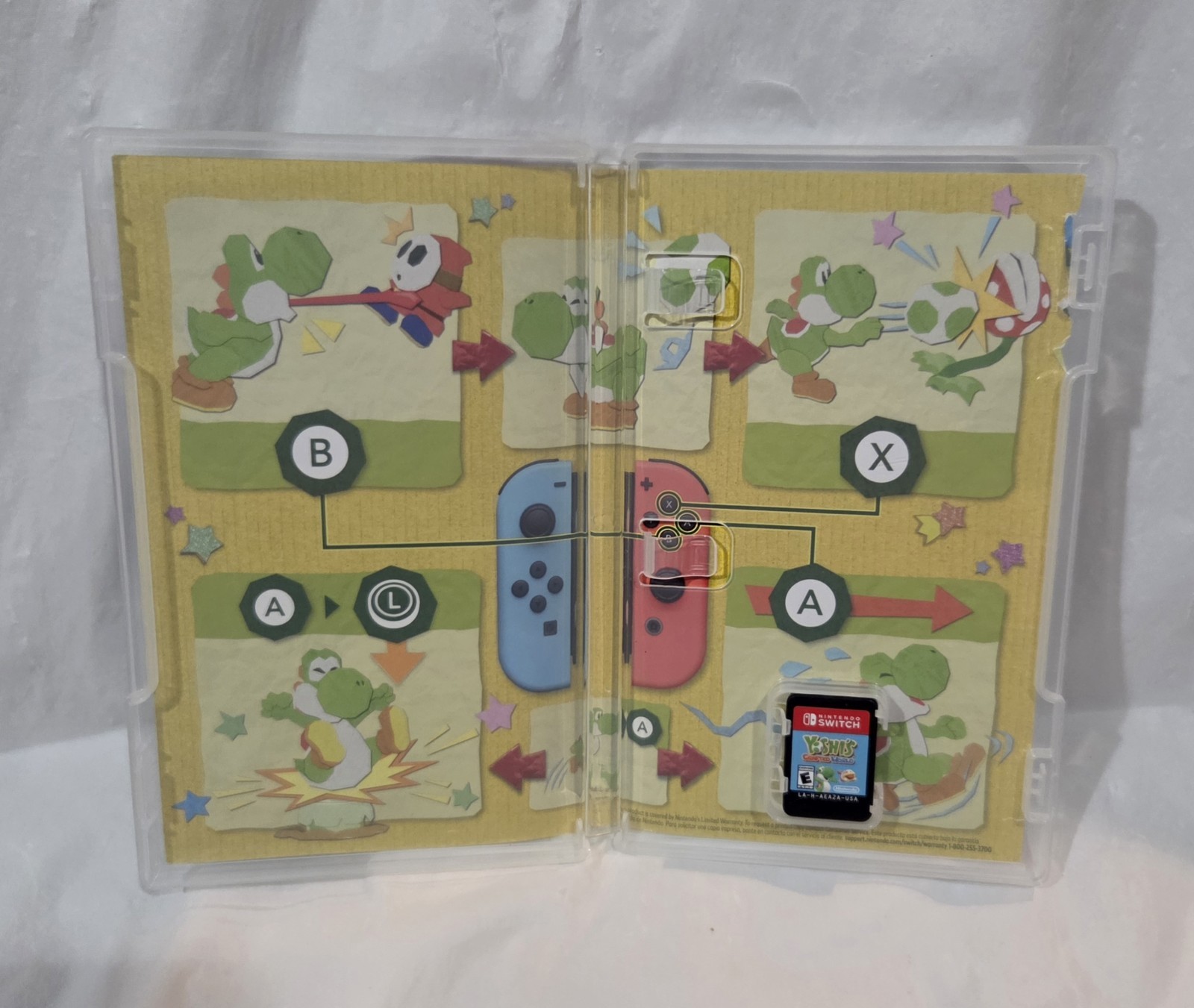 Yoshi’s Crafted World – Nintendo Switch CIB Tested Working