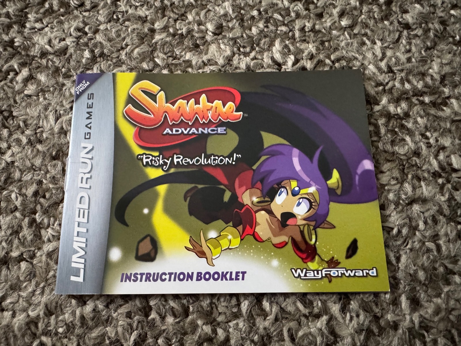 Nintendo GameBoy Advance Game Boxes & Papers/Shantae Game Included LOT of 3