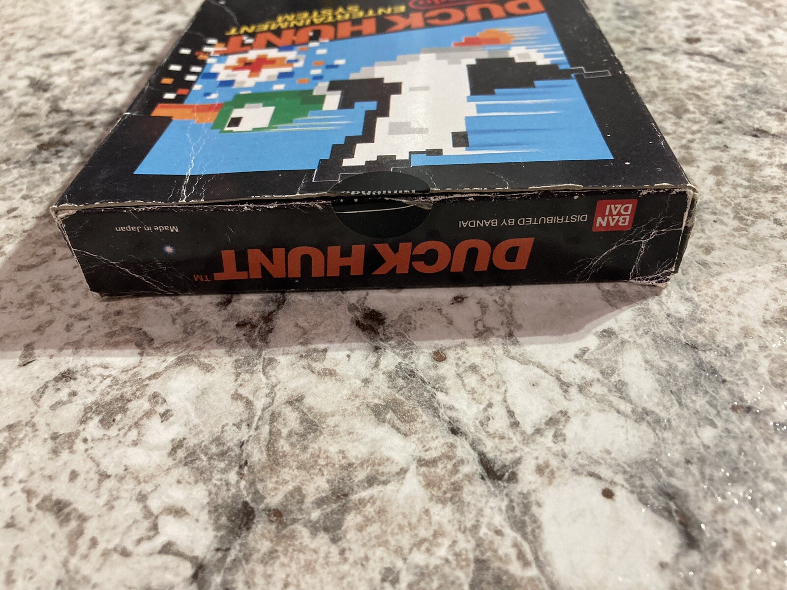 1985s Duck Hunt (Nintendo NES Game) CIB Authentic/Rare/ 3 Screws/sticker seal