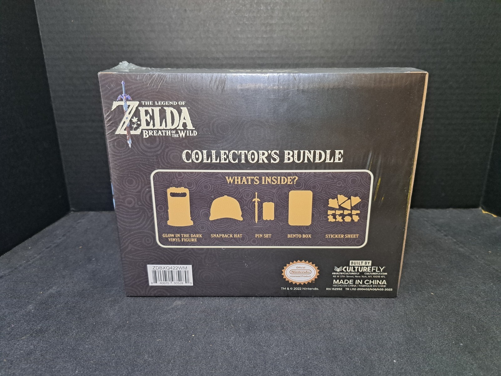 Zelda Breath of the Wild Culture Fly Collector’s Box New Sealed