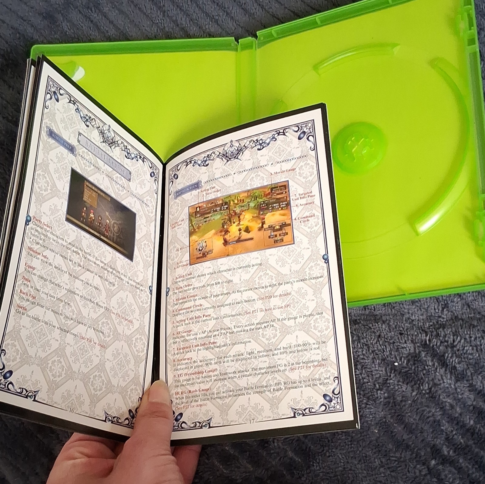 Atlus Spectral Force 3 NO DISC (Xbox 360) Complete Case & Manual, NTSC-U/C, T