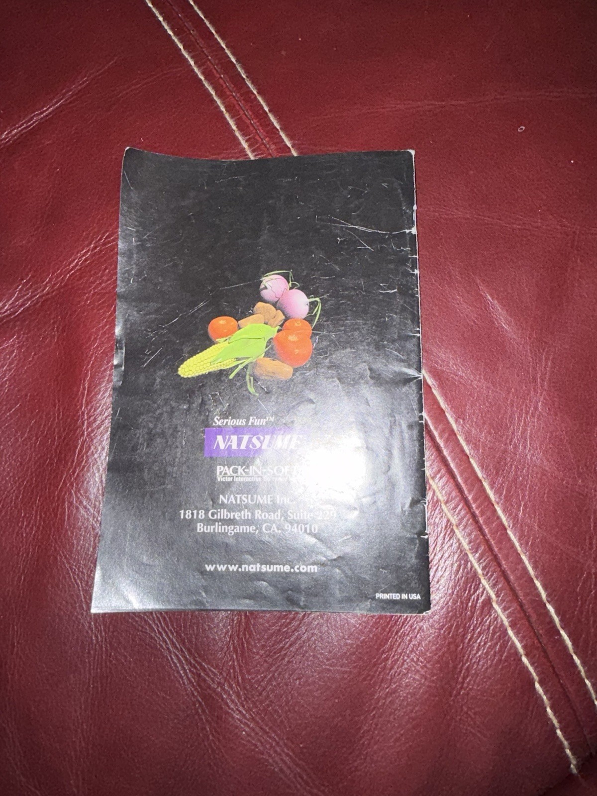 Harvest Moon 64 N64 Instruction Manual ONLY