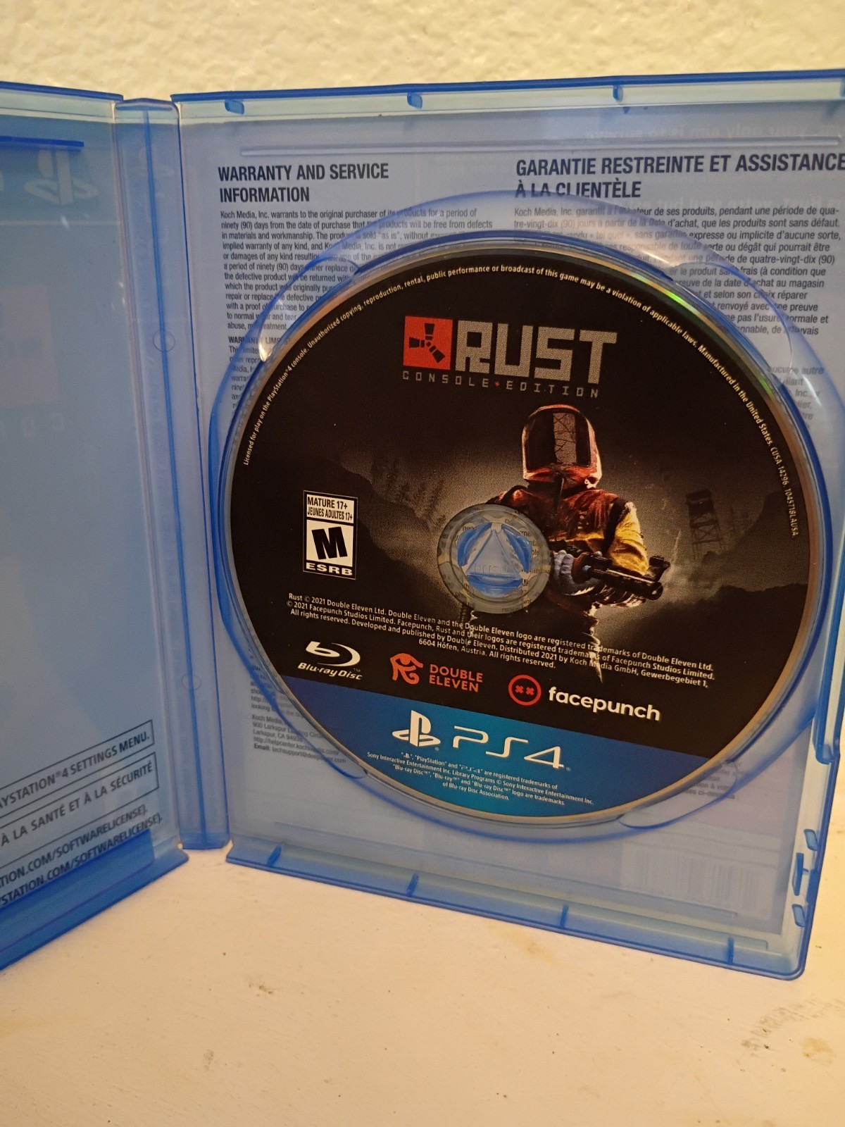 Rust – (PlayStation 4 , 2021)