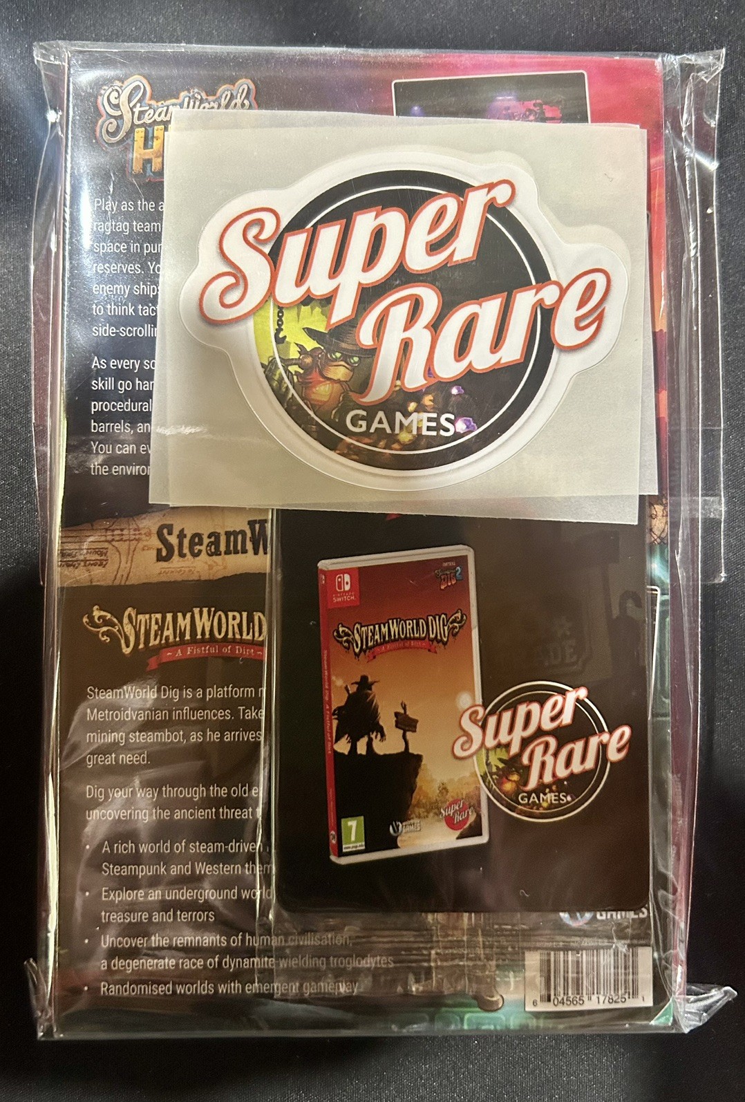 SteamWorld Collection: Dig 1 – 2 & Heist Nintendo Switch Super Rare SRG NIS
