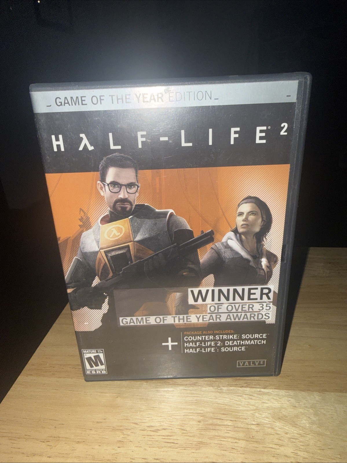 Half-Life 2: Game of the Year Edition (PC, 2005) Case, Reference Card, Key,Game