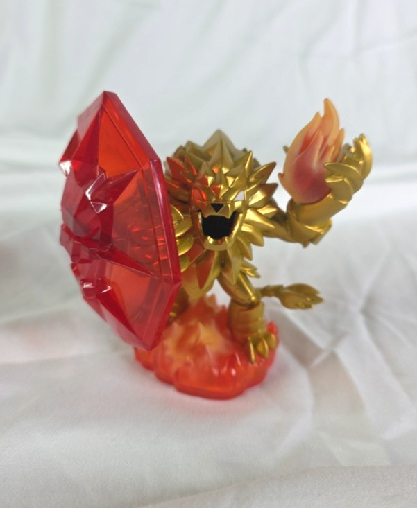 Skylanders Trap Team Wildfire Trap Master Fire Lion Figure Tested Works