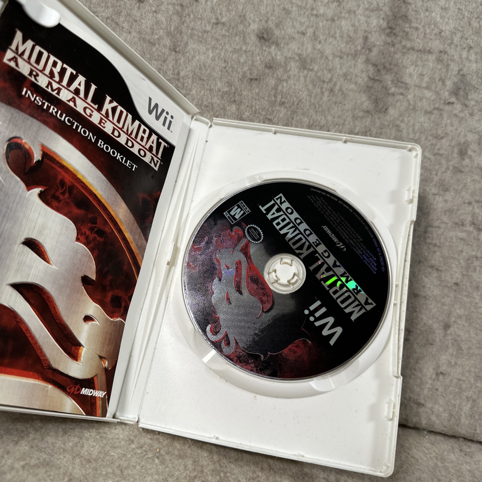 Mortal Kombat: Armageddon (Nintendo Wii, 2007) Tested and Working!