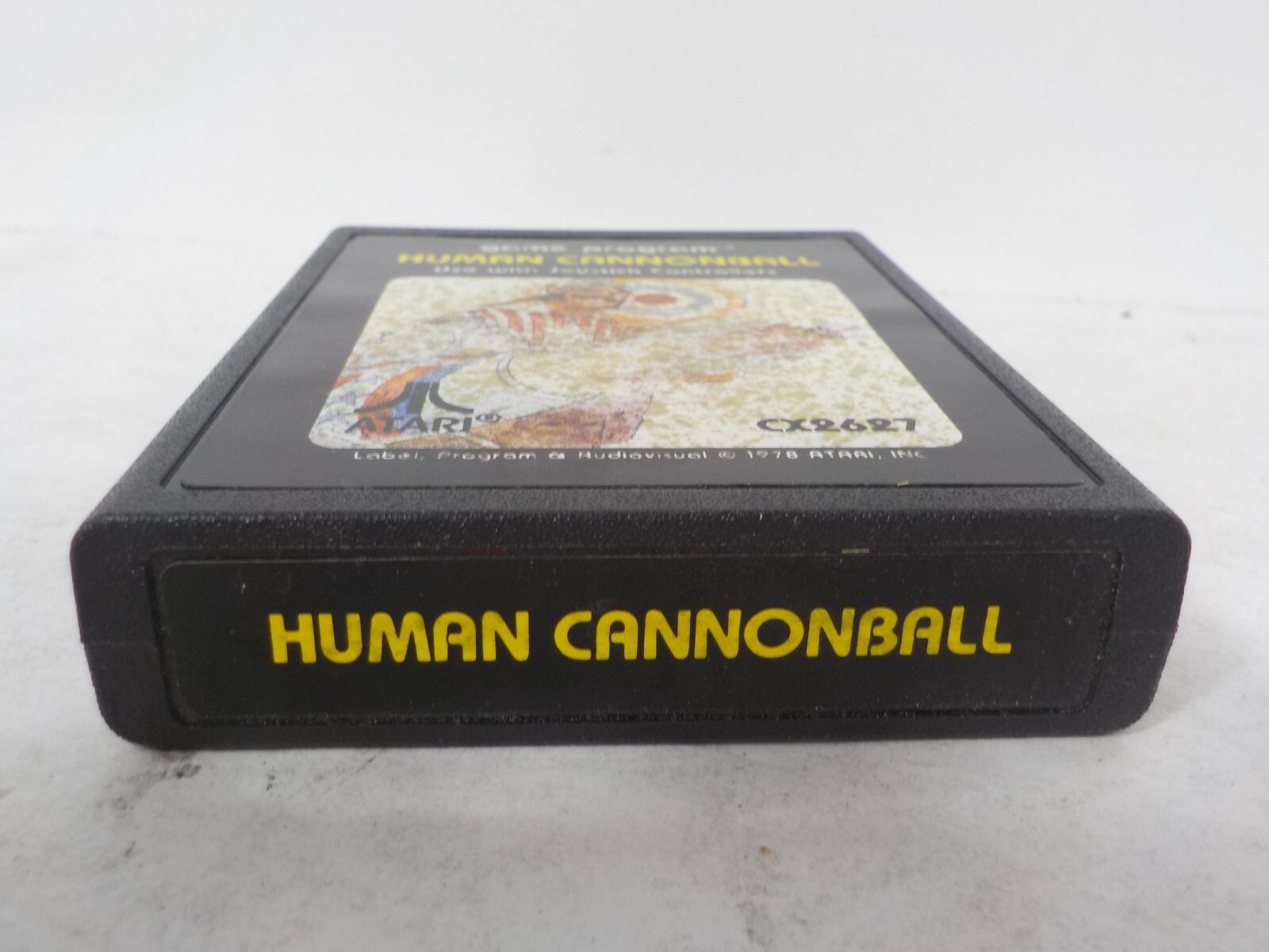 N A129 Atari 2600 Game w/ Manual Lot Combat & Human Cannonball