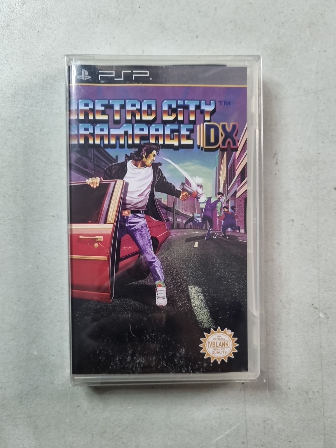Retro City Rampage DX PSP Authentic Case, Artwork & Manual ONLY NO GAME