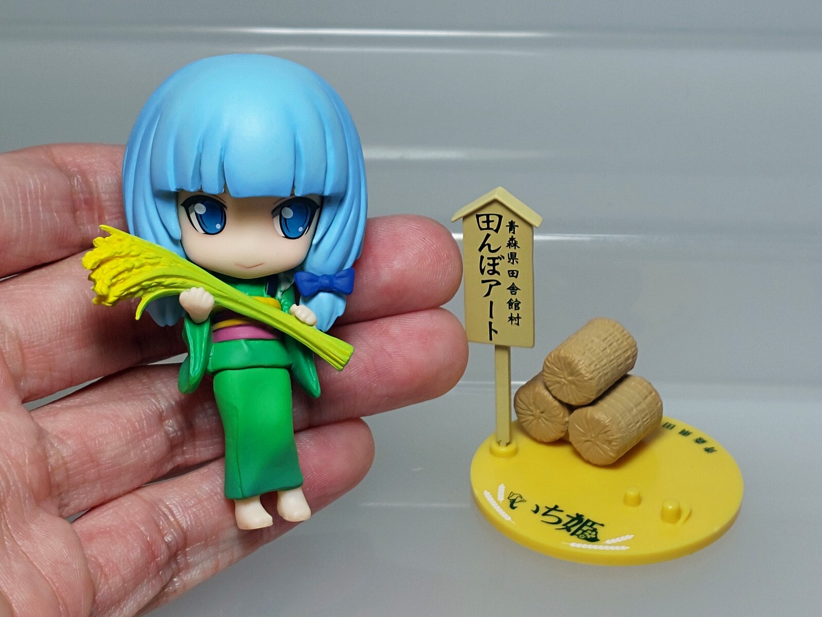 Ichihime Nakatsuji Ichiko Moe Girl Figure Aomori Inakadate PLUM 2015 2.6in