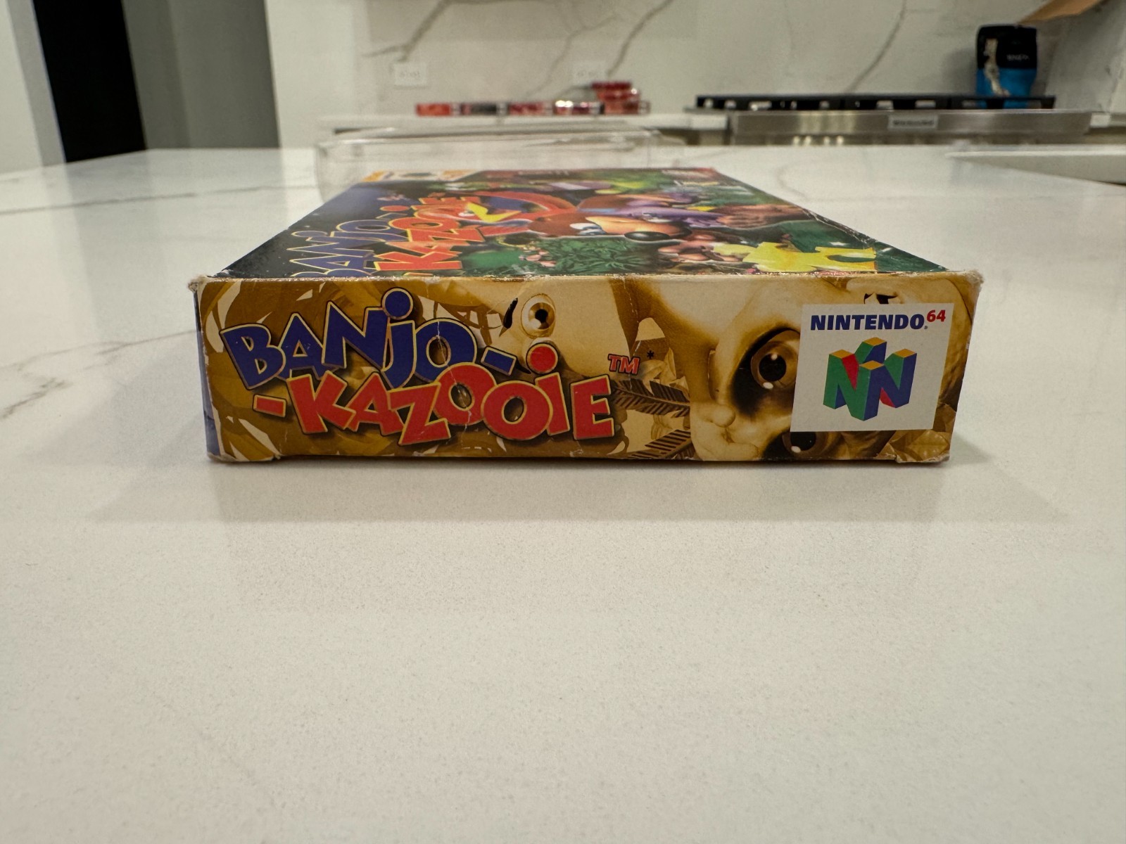 Banjo Kazooie Complete in box – great condition with protective covers
