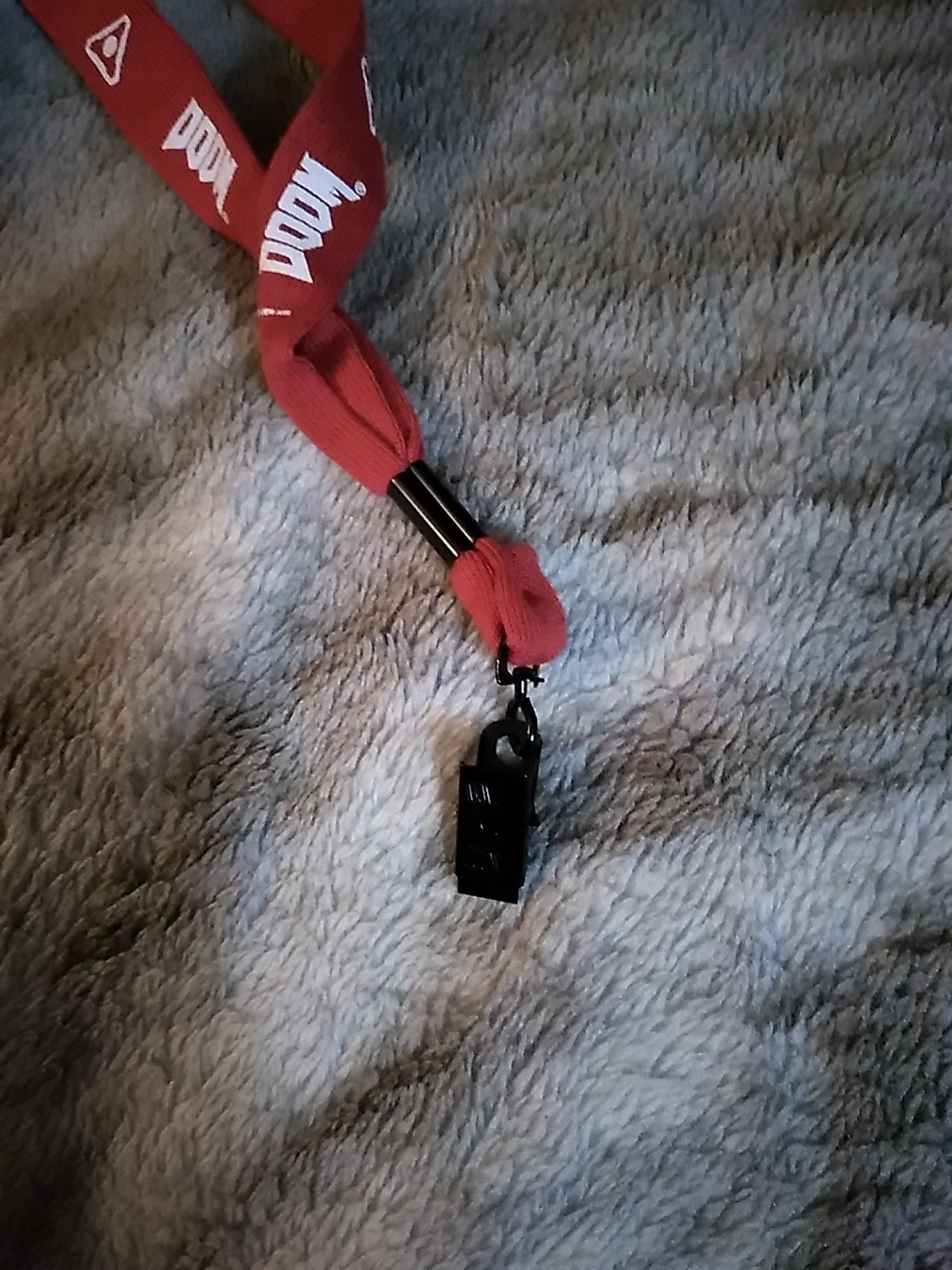 DOOM Lanyard 2016 Exclusive Promo W/ Clip – Red