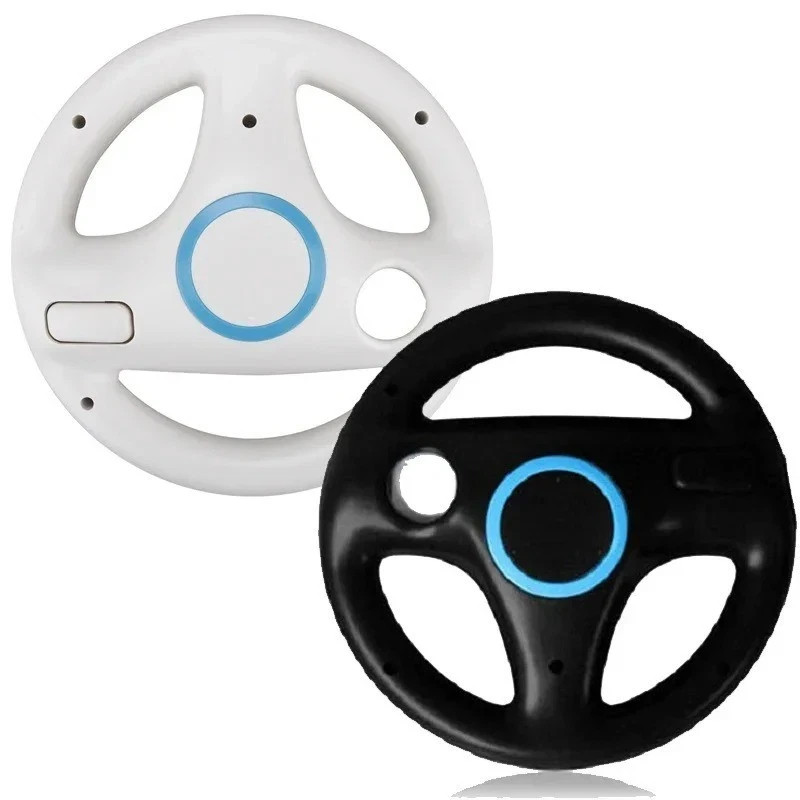 1 Pack Mario Kart Racing Steering Wheel for Nintendo Wii Remote Game Controller