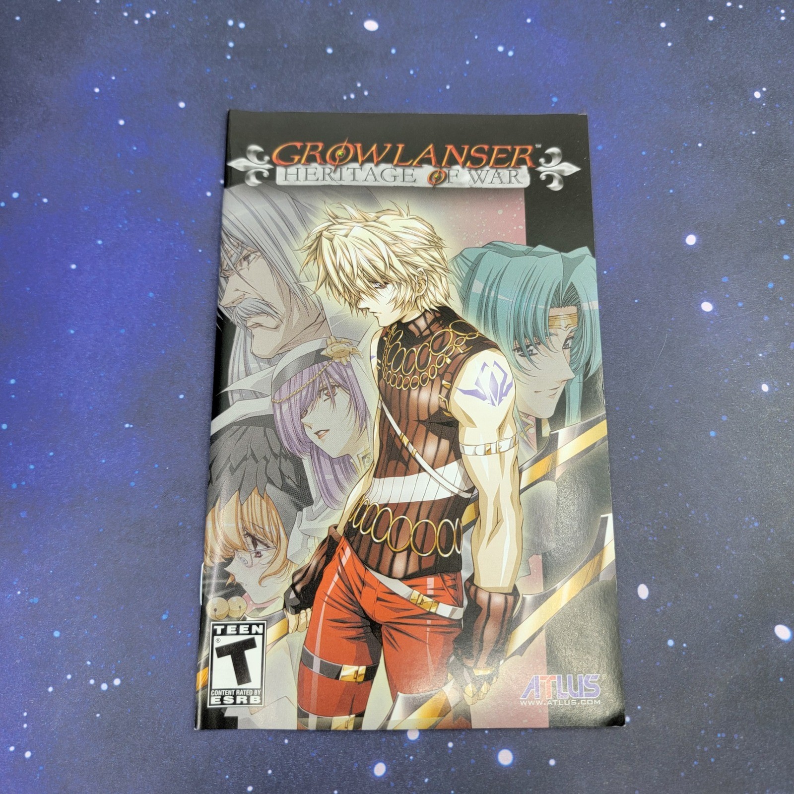 Growlanser Heritage of War PS2 PlayStation 2 Atlus RPG Game in Case with Manual