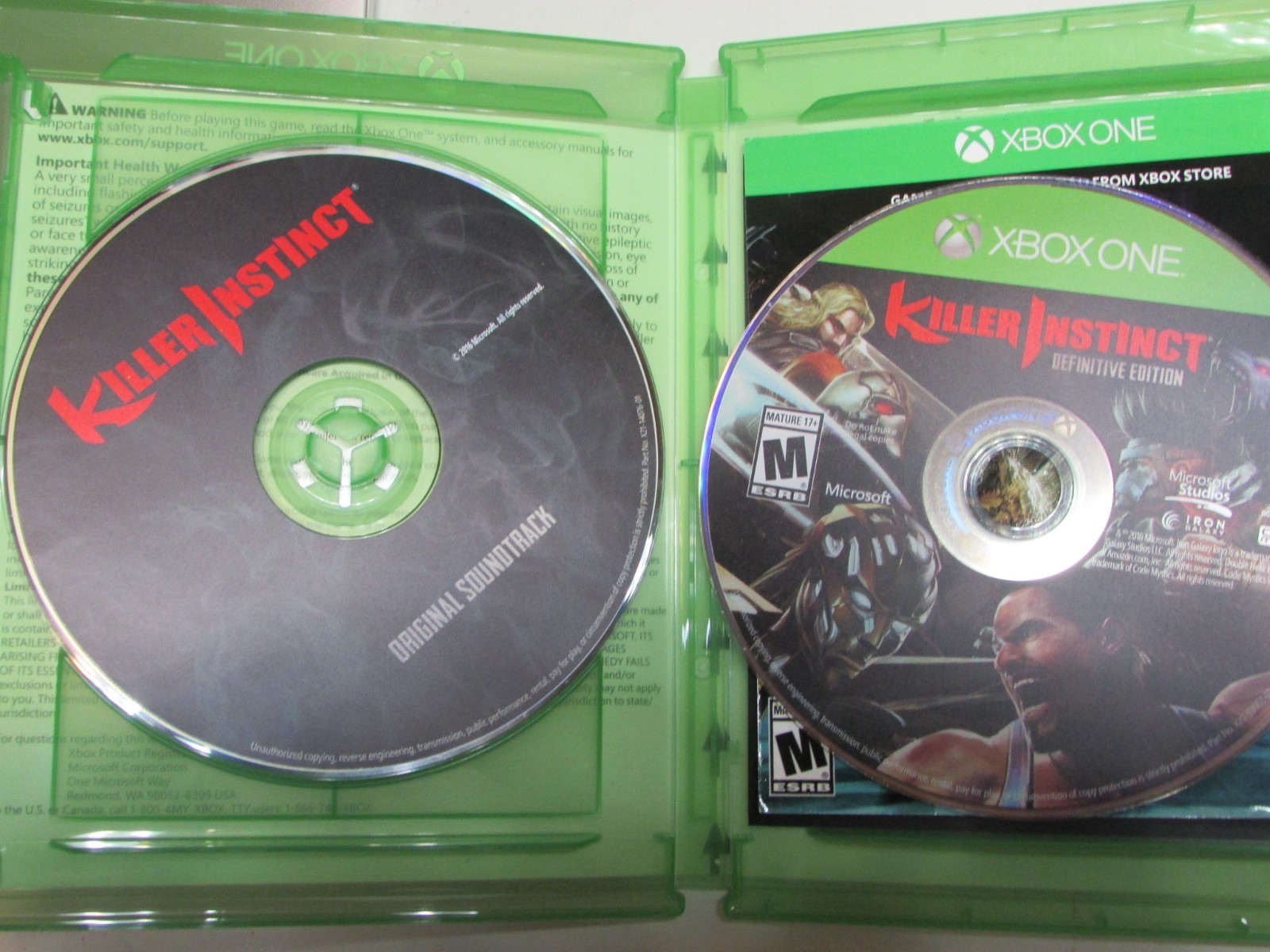 Killer Instinct: Definitive Edition (Xbox One) Very Good