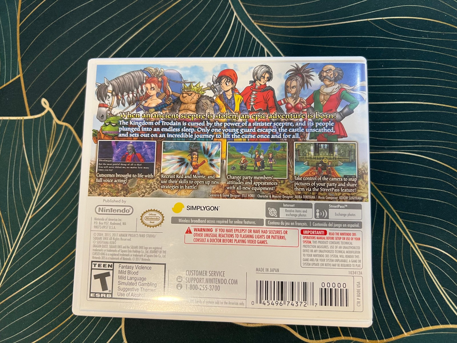 Dragon Quest VIII: Journey of the Cursed King – UNTESTED – Nintendo 3DS