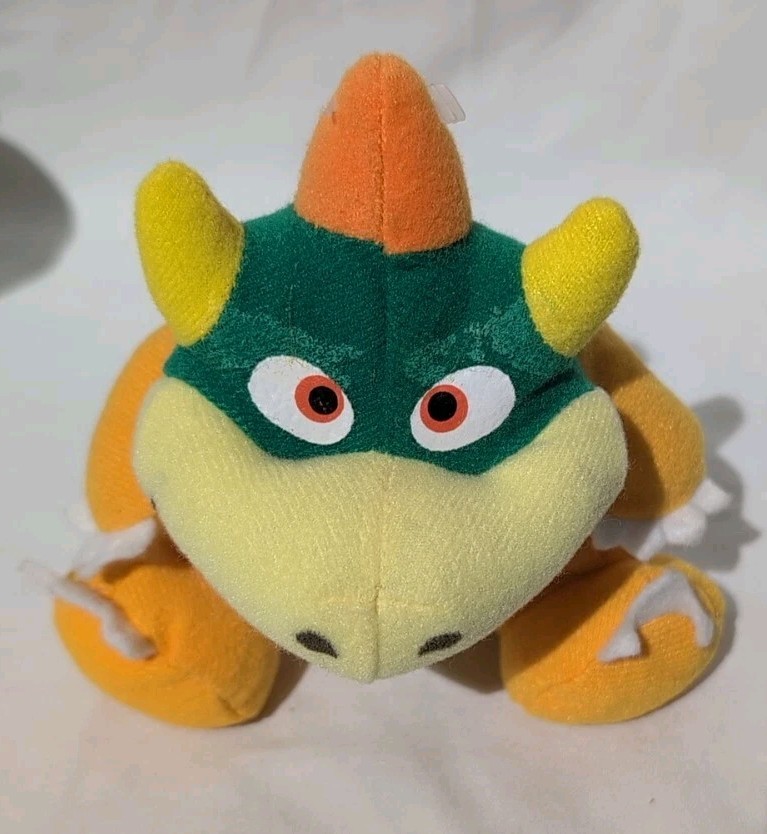 1997 BD&A Super Mario Bowser Mario & Yoshi Nintendo 64 Beanie Plushes