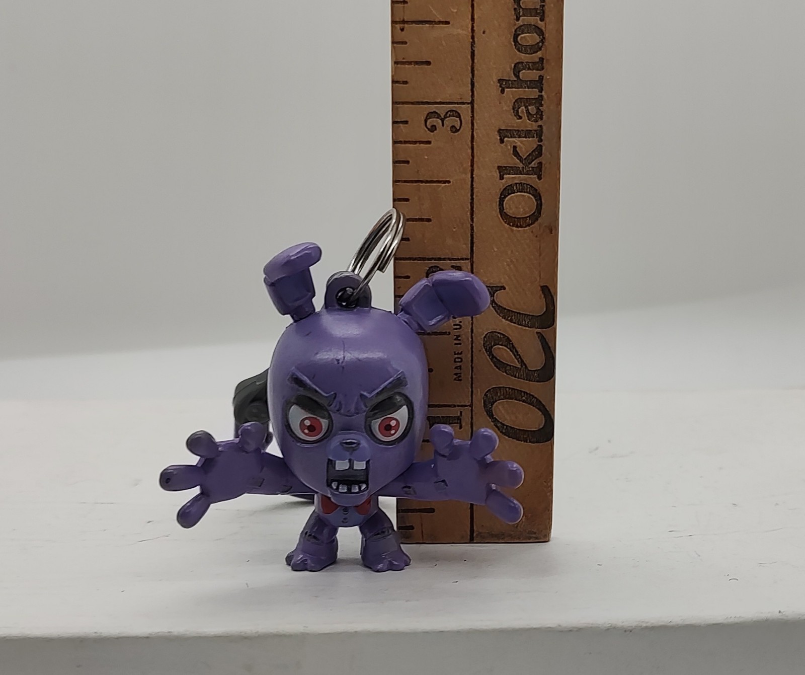 FNAF Keychain/ Backpack Hanger Clip Nightmare Bonnie BUNNY Five Nights Figure