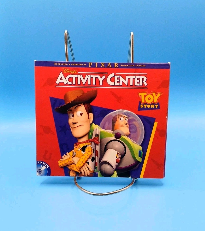 Disney’s Toy Story Activity Center (Windows/Mac, 1996) Windows 95 CD ROM GAME EX