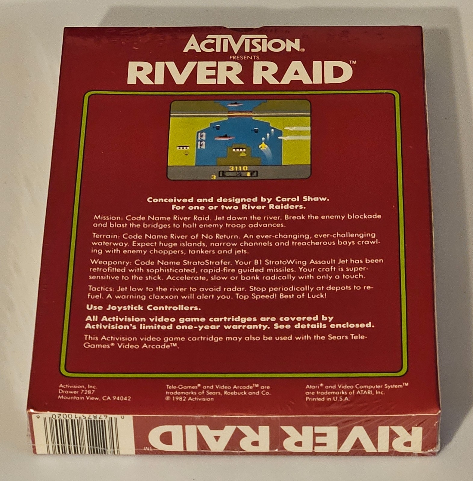 River Raid Atari 2600/7800/2600+/7800+ NIB BRAND NEW