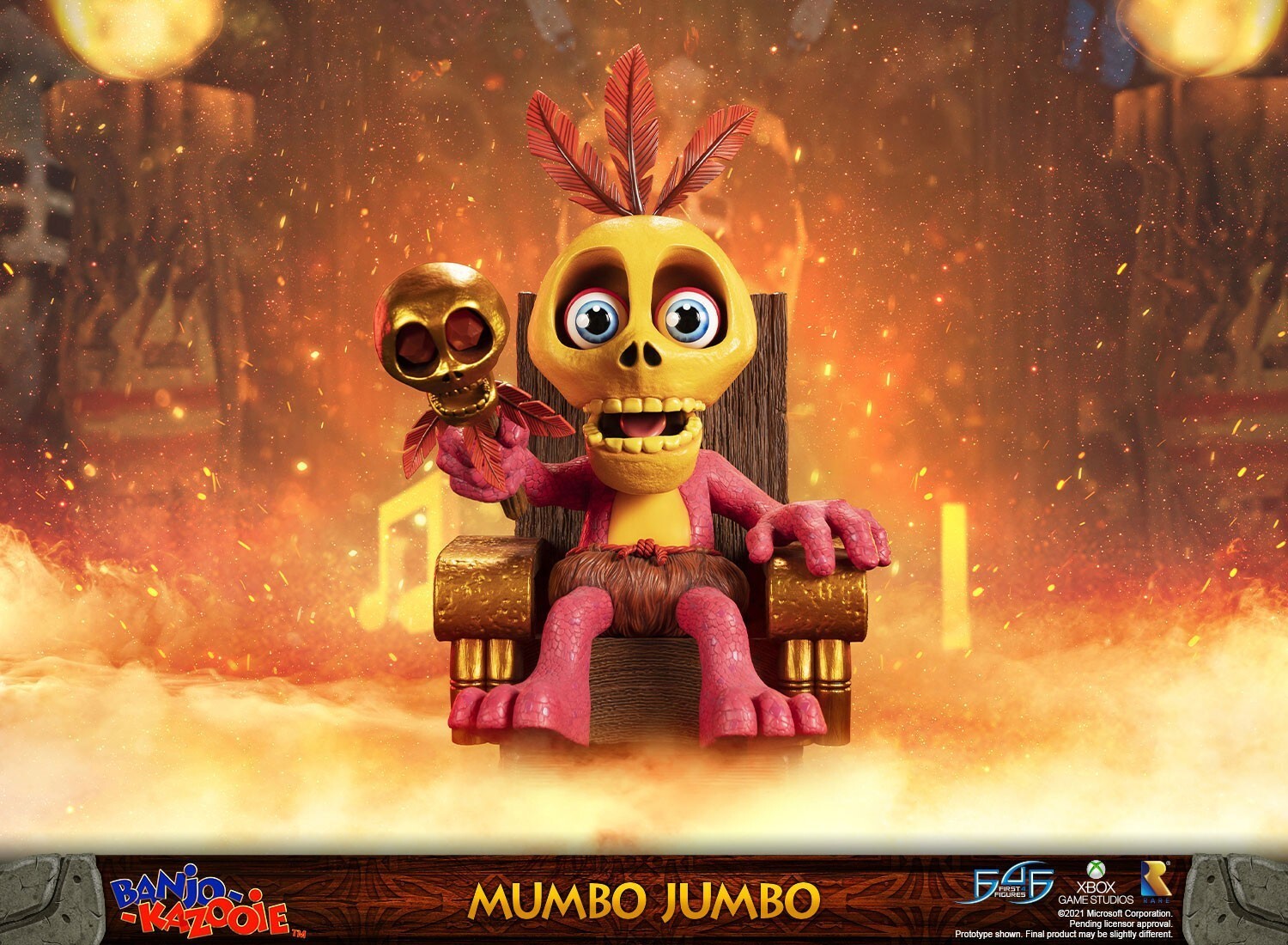 First4Figures Banjo-Kazooie: Mumbo Jumbo Standard Statue Mint in Box