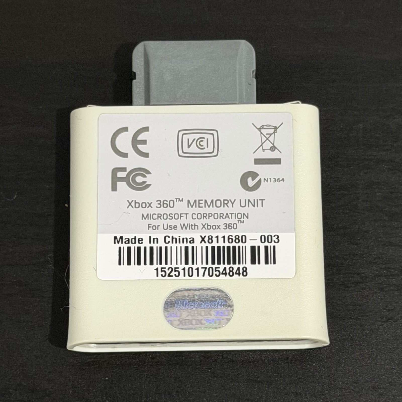 Microsoft Xbox 360 Memory Unit 256MB White Console Memory Card for Xbox 360