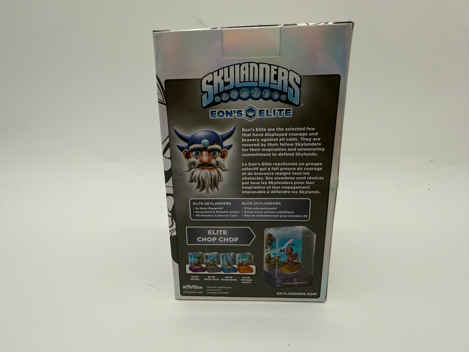 Skylanders Eon’s Elite Chop Chop NIB New In Box Rare Collector Figure
