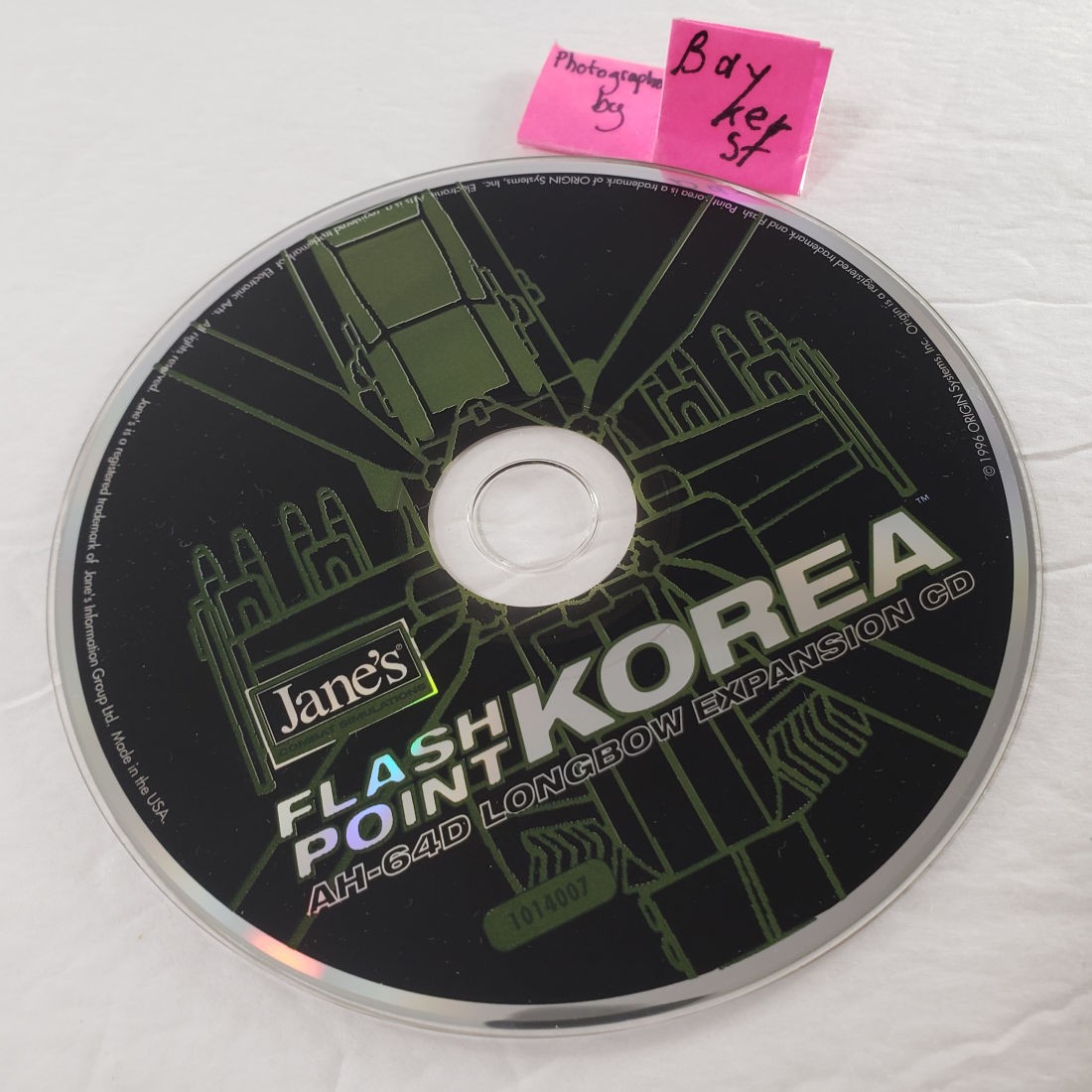 Jane’s Combat Flash Point Korea PC Big Box Complete FlashPoint Expansion