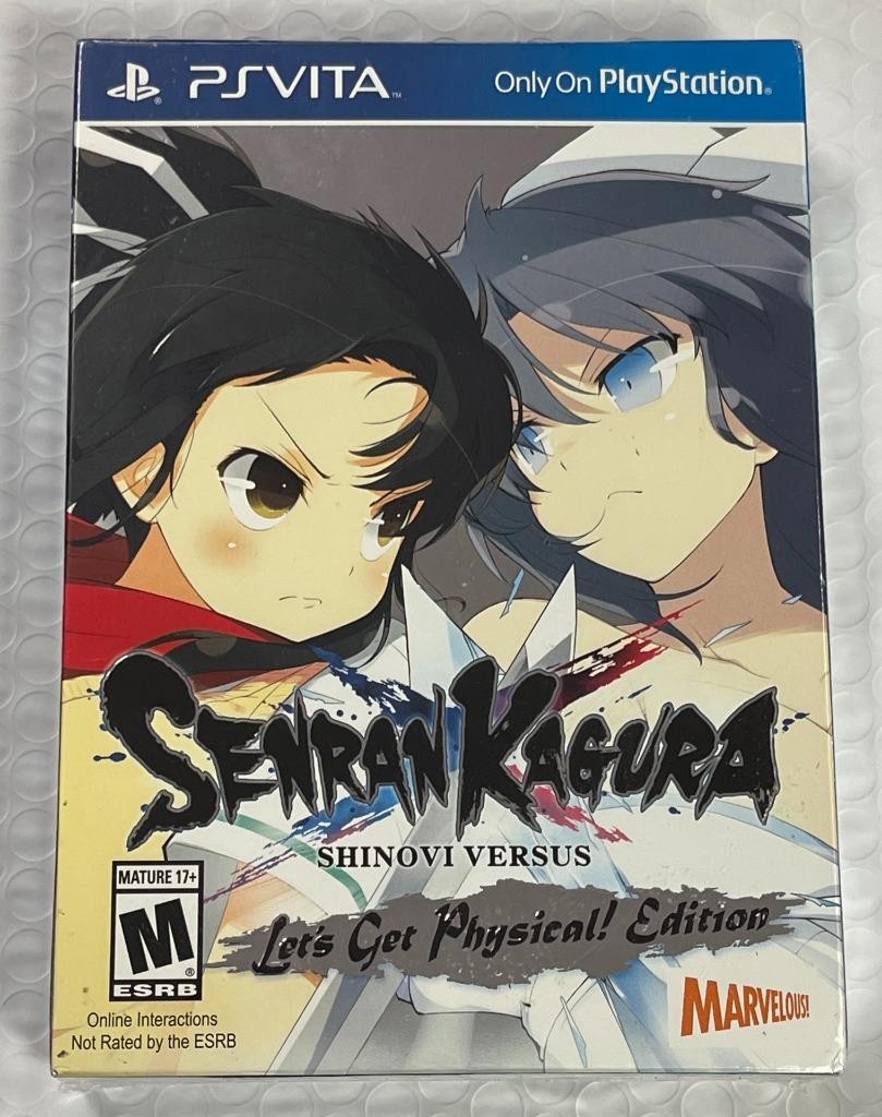 SENRAN KAGURA SHINOVI VERSUS: LET’S GET PHYSICAL EDITION (PSVITA) BRAND NEW.