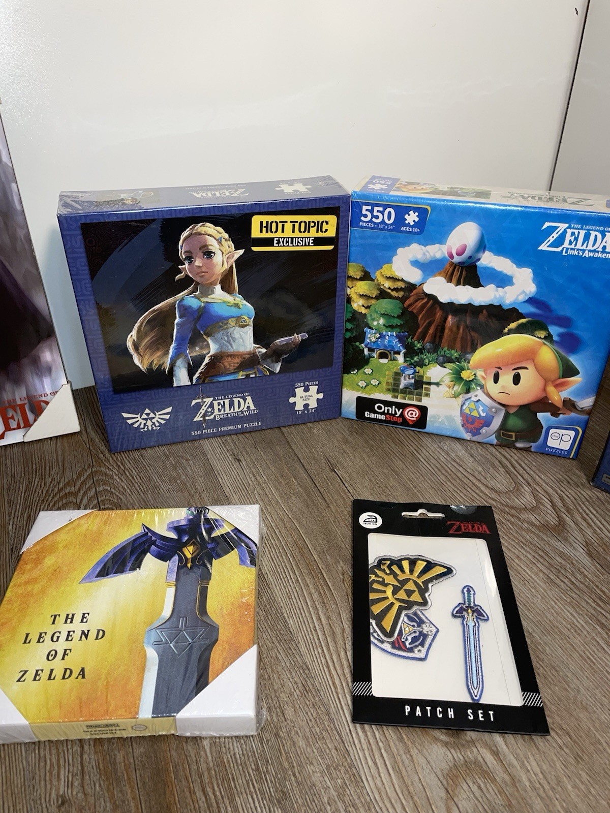 The Legend of Zelda Bundle – Puzzles, Wall Art & Patches – All New!
