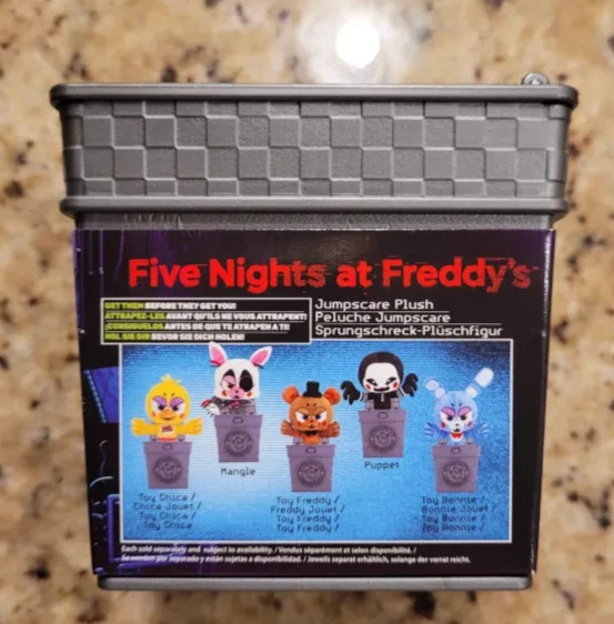 FNAF Five Nights At Freddy’s 2 Jazwears Toy Chica Jumpscare Plush