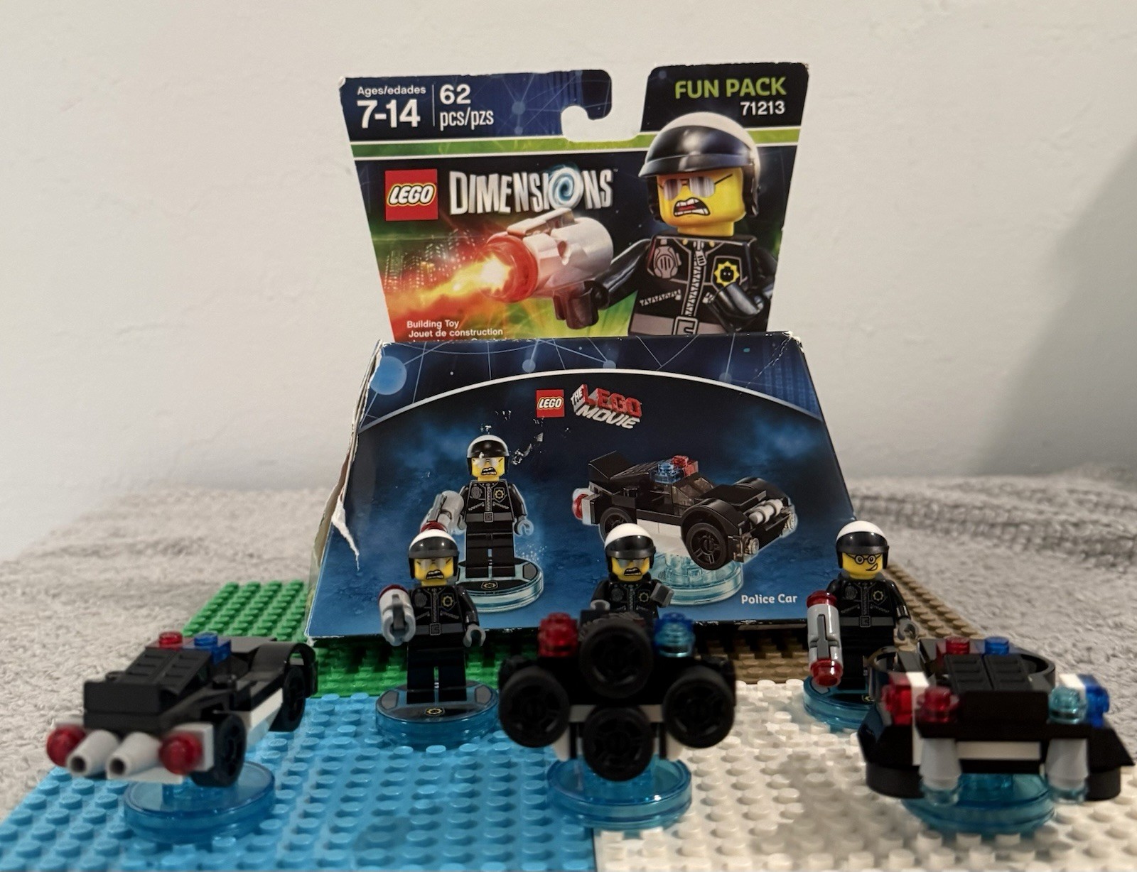 LEGO Dimensions Bad Cop & Police Car Fun Pack Lot Character Figure Pack #71213