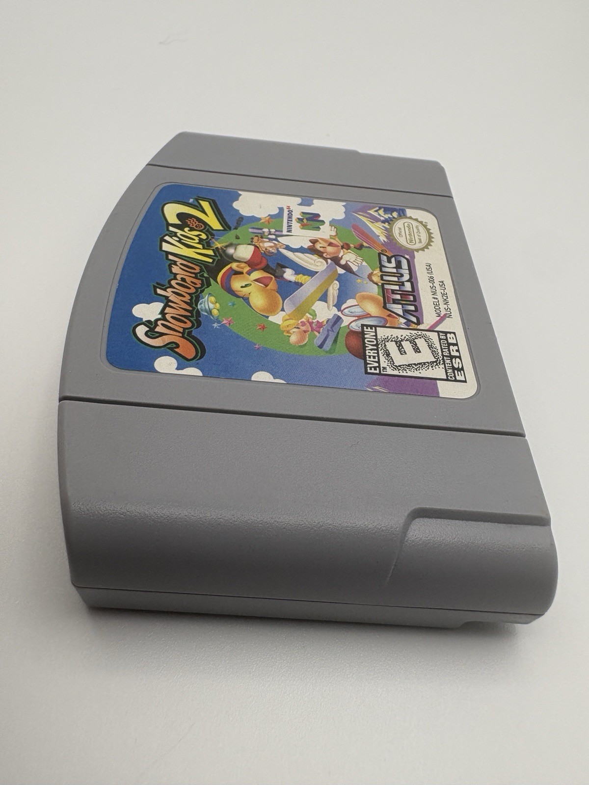 Snowboard Kids 2 Nintendo 64 N64 1999 Authentic Cart Only Tested Atlus VTG Rare