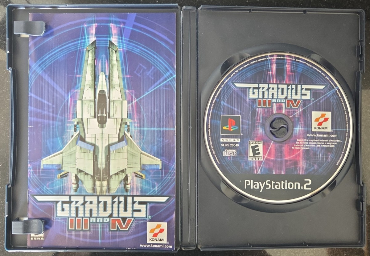 Gradius III and IV (Sony PlayStation 2, 2000)